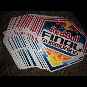Red Bull stickers